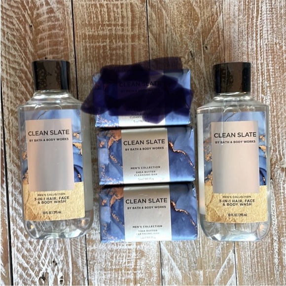 🧼Bath & Body Works CLEAN SLATE Bundle🧼NWT - Picture 1 of 10